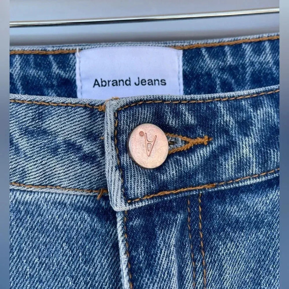 ABRAND ABRAND '94 High Slim Distressed Jeans  30 - Picture 3 of 16